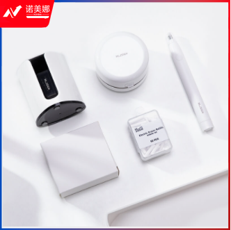 得力VG23瑞兔迎新电动文具套装(白色)(盒)