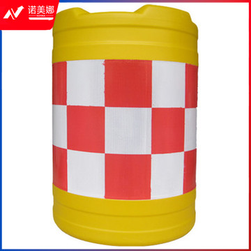 塑料圆形防撞桶 隔离墩 水马 防撞墩   约400*700