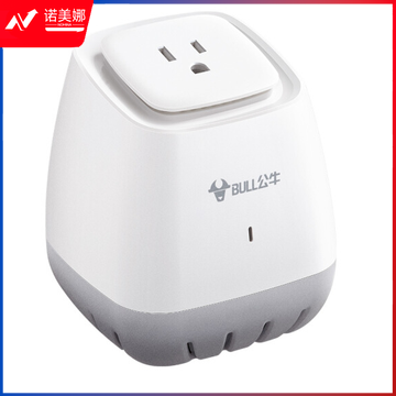 公牛 GN-P1W 美国日本1.8米美标电器变压器插座国内使用220V/110V互转额定功率60W内适用