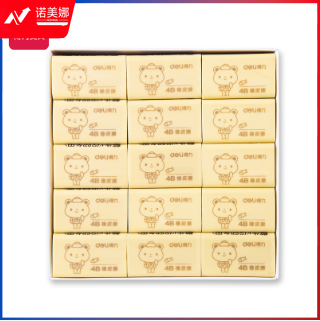 得力71101大号萌伊黄橡皮(黄)