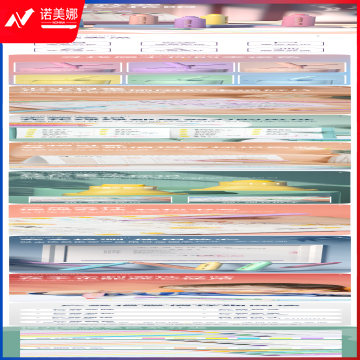 得力S605柔彩三角杆荧光笔(混)(盒)