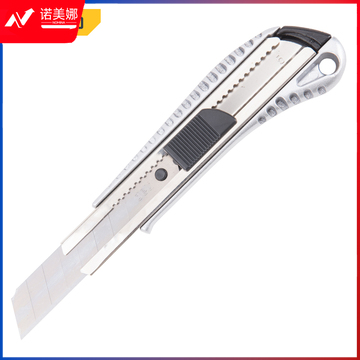 得力工具DL4255美工刀(银色)18mm(单位：把)
