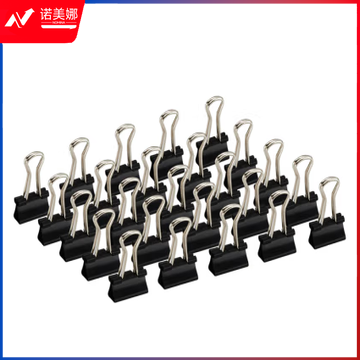 晨光Eplus黑色长尾夹19mm（盒装）ABS92730