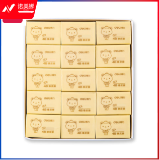 得力71100小号萌伊黄橡皮(黄)