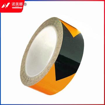 安赛瑞14349箭头反光警示胶带黄黑50mm*22m（卷）