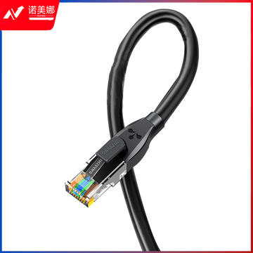 山泽（SAMZHE)TZB-6100六类千兆八芯网线黑色10米