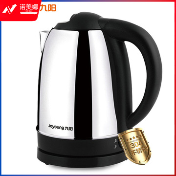 九阳JYK-17C15 电热水壶 304不锈钢 防干烧 1.7L电热水壶开水烧水壶
