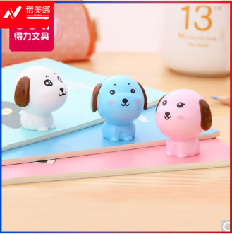 得力0550酷尼狗卷笔刀(混)(只)