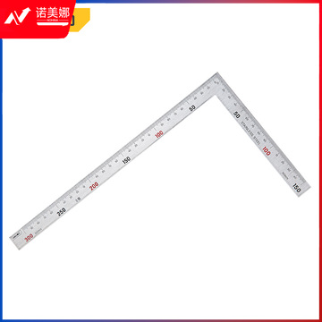 得力工具DL7130钢拐尺150x300mm(单位：把)