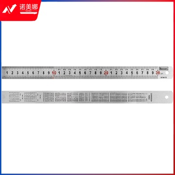 百锐 BT4174 直尺 500mm 不锈钢 (单位：个)