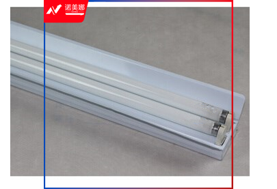 佛山（FSL）LED T8双管带罩支架（1200MM）不含光源 （炫丽系列双端 水晶灯座）