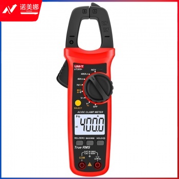 优利德（UNI-T）UT203+ 数字交直流钳型万用表 钳形表 钳表 高精度 自动量程智能防烧电流表  交直流电流400A+二极管测试）