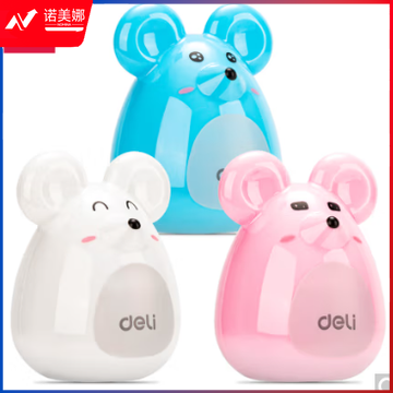 得力0569米乐鼠卷笔刀(混)(只)