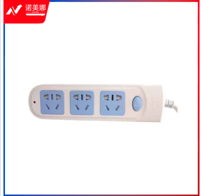 公牛 GN-606A 5米 总控三联 电源插座 蓝白款