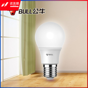 公牛（BULL）MQ-A007B LED节能灯泡三色调光E27大螺口7w球泡