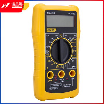 得力DL8490 掌式万用表3-1/2位600V