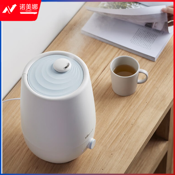 小熊（Bear）加湿器 4.5L 卧室家用低噪空气加湿净化空调房婴儿增湿器办公室加湿机银离子上加水 JSQ-C50Q1上加水净化版