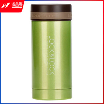 乐扣LHC552 迷你缤纷五彩保温杯 绿色200ml