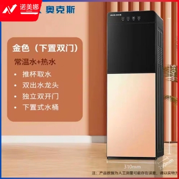 奥克斯(AUX)饮水机立式办公双开门柜式冷热饮水器