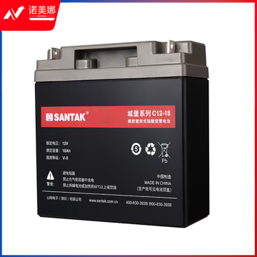 山特（SANTAK）UPS不间断电源城堡铅酸蓄电池C12-18AH 12V18AH阀控密封免维护