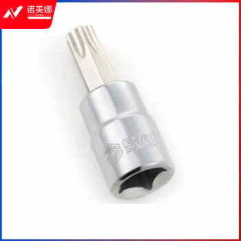 世达（SATA）22604 10MM系列50MM长中孔花形旋具套筒TT60