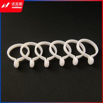 窗帘环 纳米静音圈挂钩 窗帘开口吊环 浴帘环 本白色 100个起订