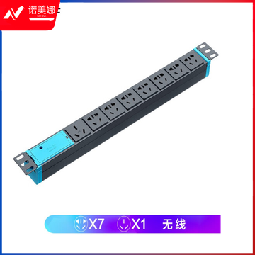 公牛（BULL）GNE-108DW 8位无线 16A大功率PDU机柜插座