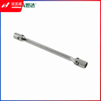 世达（SATA）47505 全抛光双头角度套筒扳手16x17MM