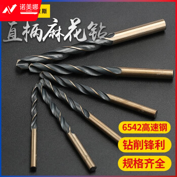 波斯（BOSI）耐磨直柄麻花钻不锈钢钻头金属铁铝合金钻头 BS532006（6MM）