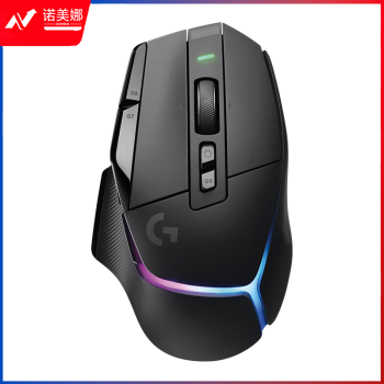 罗技（G）G502 X PLUS LIGHTSPEED 游戏鼠标 无线鼠标 RGB鼠标 全新流光灯效 Hero25K传感器 黑色
