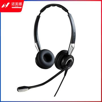 捷波朗 BIZ 2400 II Duo 双耳话务耳麦 双耳,降噪,头戴式,海绵耳垫,QD接口,需配QD线