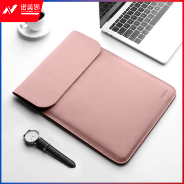 泰克森笔记本内胆包适用联想华为苹果macbook pro15.4英寸保护套小新15  粉色