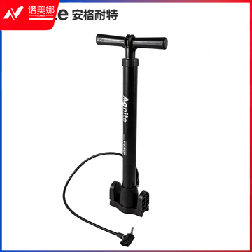 安格耐特F1323_60cm钢合金打气筒(黑色)