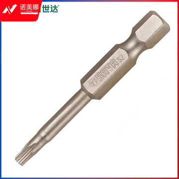 世达59341 5件套6.3MM系列50mm长中孔花型旋具头TT8 计价单位:套
