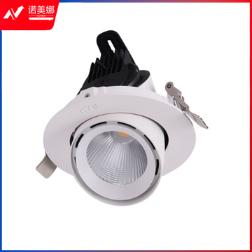 雷士（NVC）LED嵌入式翻转射灯筒灯NLED 622D 20W-开孔120MM-白光