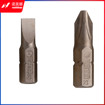 世达59217 5件套6.3MM系列25mm长一字型旋具头6mm（计价单位:套）