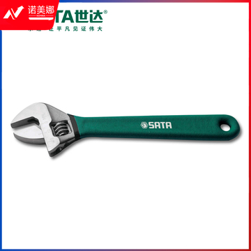 世达（SATA）47254 沾塑欧式活动扳手 18寸（计价单位：个）