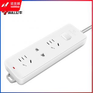 公牛 插座 GN-210 1.8米线 多位接线板 10A 250V