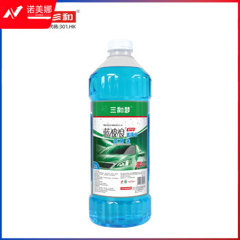 三和(SANVO)RH175-0-2L 蓝波浪玻璃水 玻璃镜面油膜清洁剂 四季通用2L
