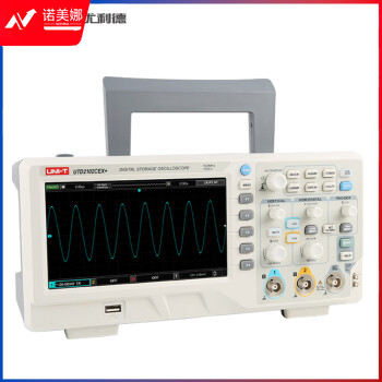 优利德（UNI-T） 数字示波器双通道显波器USB数字存储示波器 UTD2102CEX+升级版