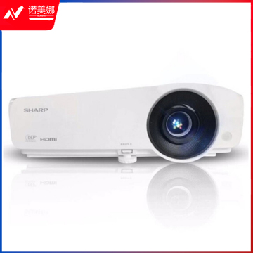 夏普（SHARP）XG-H350ZA 投影仪 办公家用 1080P高清投影机 官方标配 150英寸电动幕布