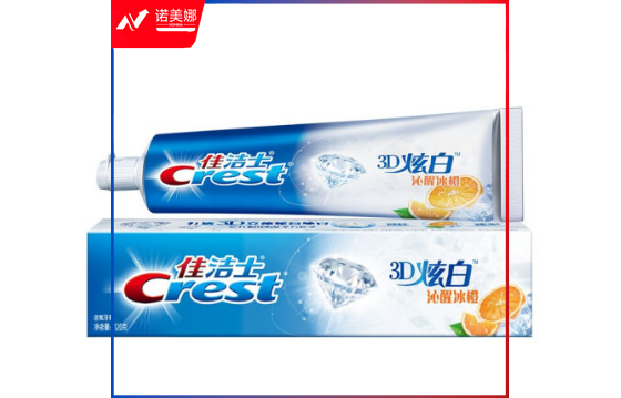 佳洁士3D炫白沁醒冰橙牙膏120g