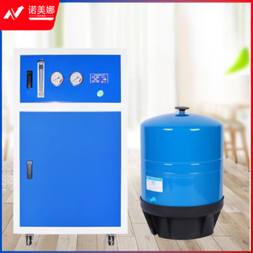 美森阁迩 商用净水器大RO反渗透商务净水机直饮机过滤器 800G不锈钢柜配11G压力桶