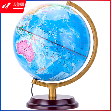 得力(deli) 3036地球仪32cm(彩色)(台)