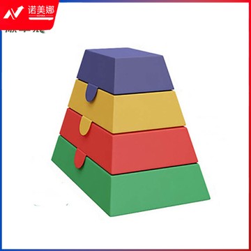 顺华狼 跳马 儿童体适能训练器材 训练体能体育运动 跳马小号4层
