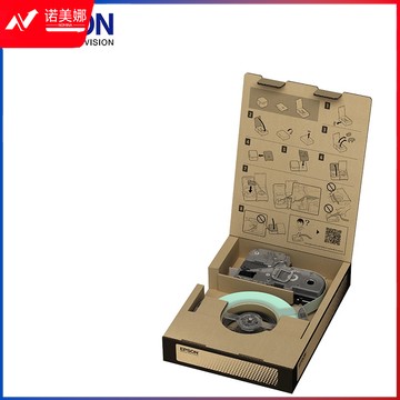 爱普生(EPSON) BR-VN50WB-C标签色带C53S669303（适配LW-Z5000WC机型）白底黑字50mm