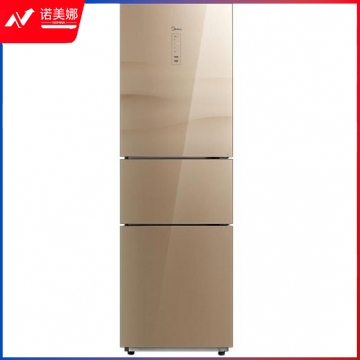 美的（Midea）BCD-217WTGM 217升三开门 温风冷无霜节能安静冰箱