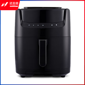 乐扣乐扣（LOCK&LOCK） EJF881 空气炸锅易清洁蒸烤炸多功能蒸汽炸锅7L大容量家用智能电炸锅 黑色