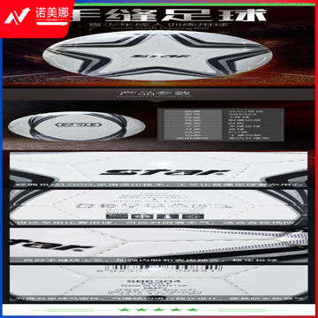 世达 star SB6303 五人制足球3号小场地训练用球室内外手缝耐磨比赛用球 .jpg