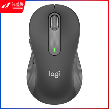 罗技M650 L 商用大手版鼠标 黑色 无线蓝牙鼠标 Logi Bolt USB接收器